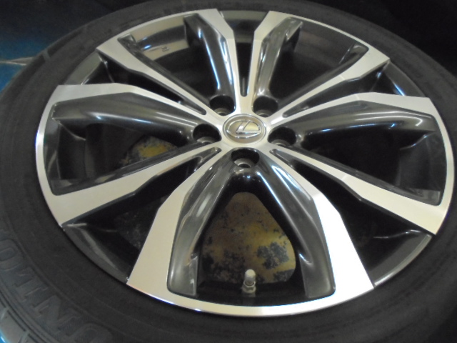 完売)美品☆現行レクサス RX純正ホイール 20X8.0J+30 5/114.3 235